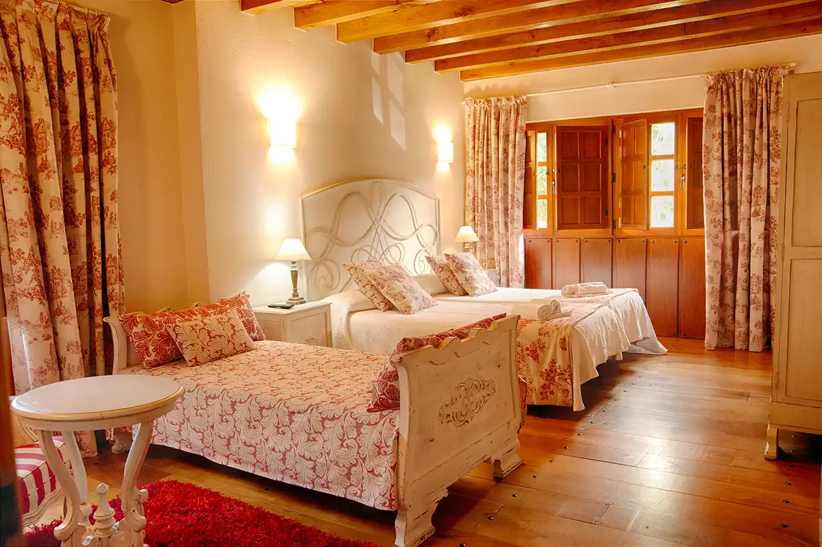 Habitación de Trisileja en Novales